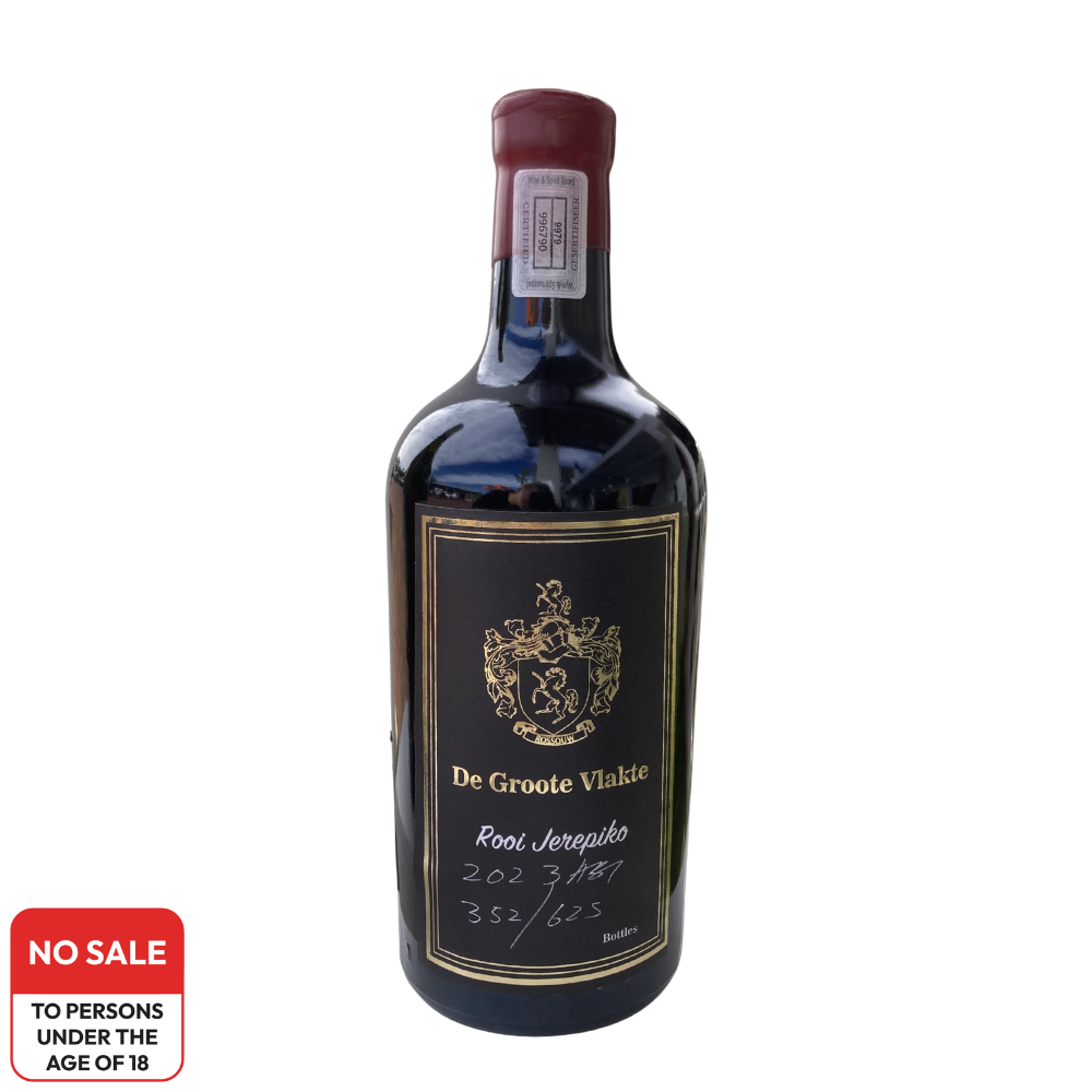 De Groote Vlakte  Rooi Jerepigo 500ml