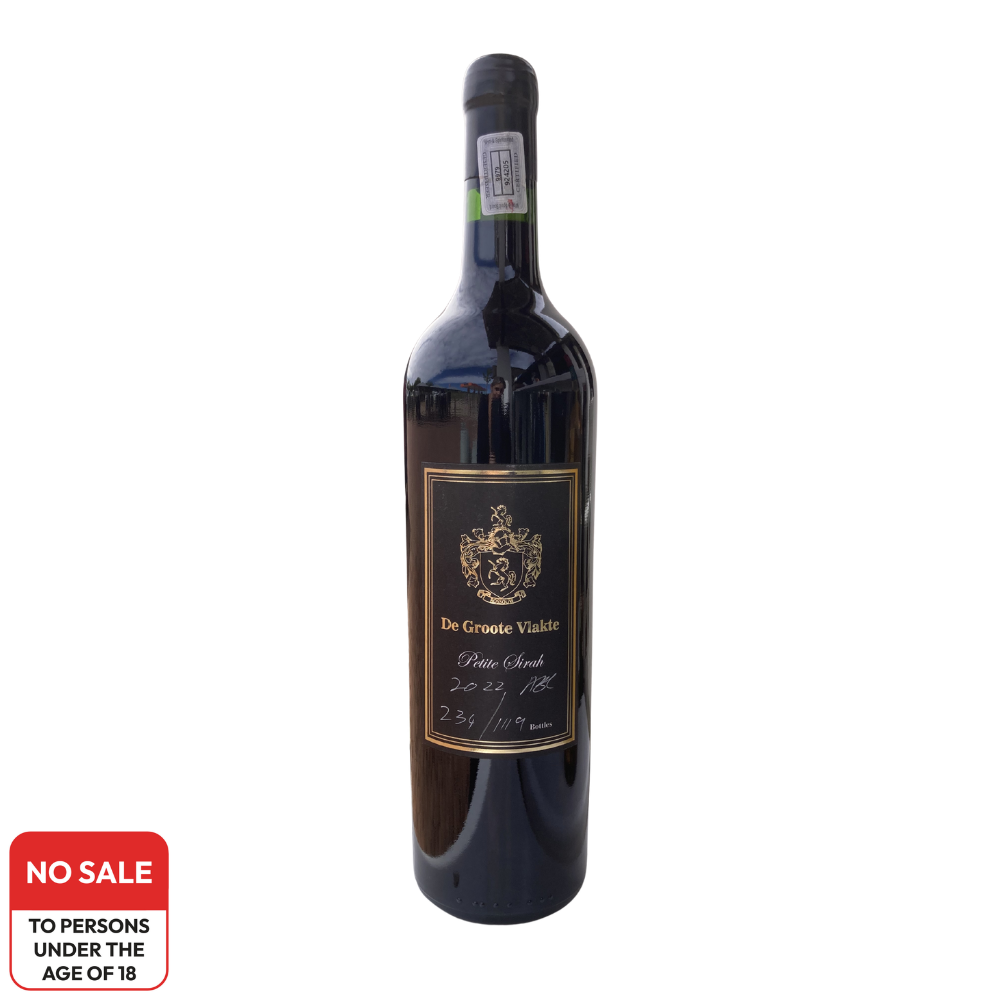 De Groote Vlakte Petite Sirah 2022