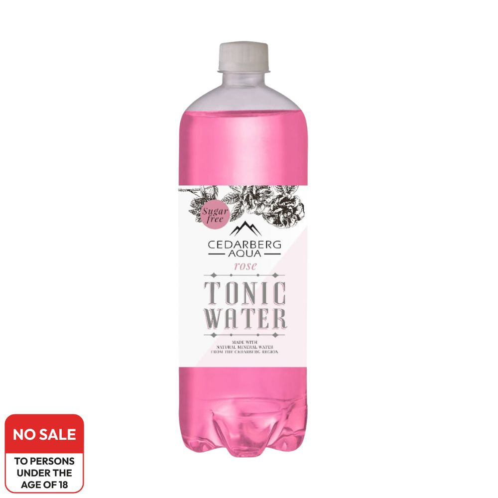 Cedarberg Aqua Rose Sugar Free Tonic Water (6x200ml)