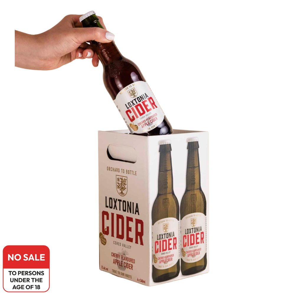 Loxtonia Cherry Apple Cider - Pack of 4